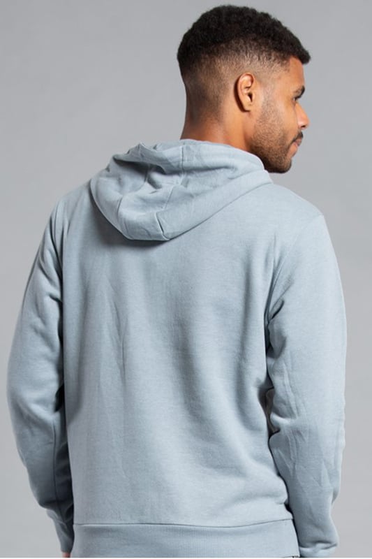 Grey Cotton Blend Hoody With Neck Zip Fastening Upgrade your essentials in this Tokyo Laundry hoody with quarter zip fastening. Features quarter zip fastening at neck, drawstring, kangaroo pocket, ribbed elasticated cuffs and waistband, and Tokyo Laundry raised rubber badge on the chest. The hoody is lined inside with brushed-back fleece and is made from cotton blend fabric to ensure comfort and quality.