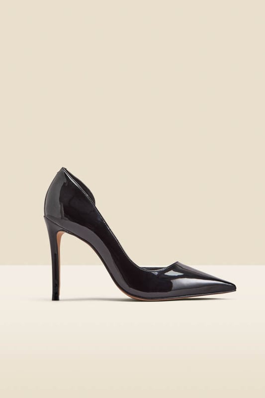 An instant wardrobe staple
Elegant cut-out design
Pointed toe, stiletto heel - sexy, but sophisticated
Patent leather always looks chic
You'll wear them for work and play
Leather leggings, jeans, dresses and suits - they'll go with everything