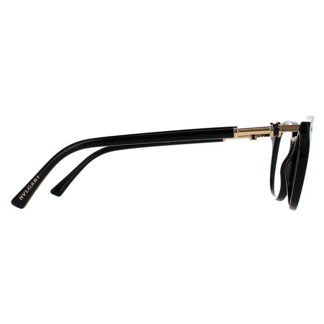 Bvlgari Round Womens Black Glasses Frames