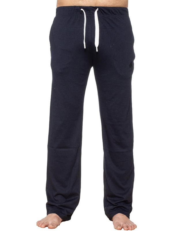 These Regular fit EZLP586 Lounge pants feature classic contrast stripes to sides, 2 side pockets, cotton blend for superior comfort, adjustable waist with drawstrings