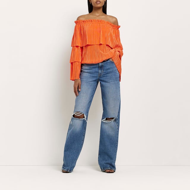 Coral new arrivals bardot top