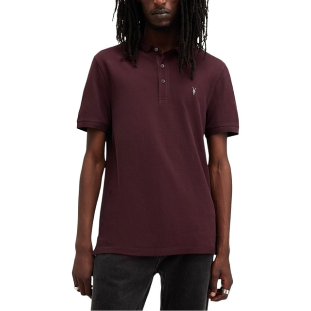 All Saints Men’s Pique SS Polo Shirts
Style Name: Reform
Style Code: M075PB
100% Cotton
Made In India
Slim Fit
3 Button Placket
Ramskull Logo to the Chest
Knitted Rib Collar And Cuffs
Short Sleeve
Casual Wear, Comfort Fabrics
Soft And Breathable
Machine Washable