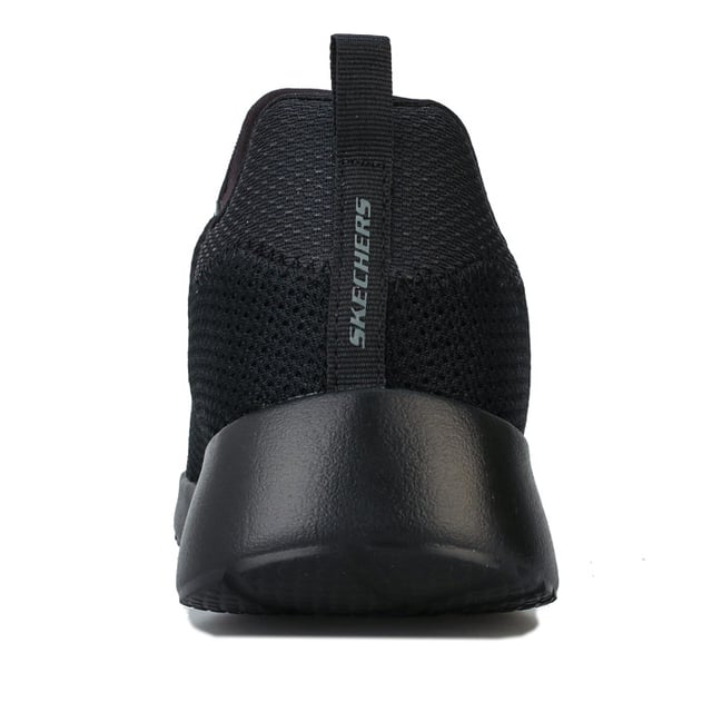 Herren Skechers Dynamight Casual Sport Trainer In Schwarz Skechers Dynamight in Schwarz <BR>- Bungee Schnürverschluss <BR>- Zuglasche an der Ferse <BR>- Gepolsterter Kragen <BR>- Obermaterial aus Mesh für Atmungsaktivität <BR>- Zuglasche an der Ferse <BR>- Branding an Ferse und Zunge <BR>- Obermaterial aus Textil Innenfutter aus Synthetik Sohle <BR>- Ref: 58360 BBK