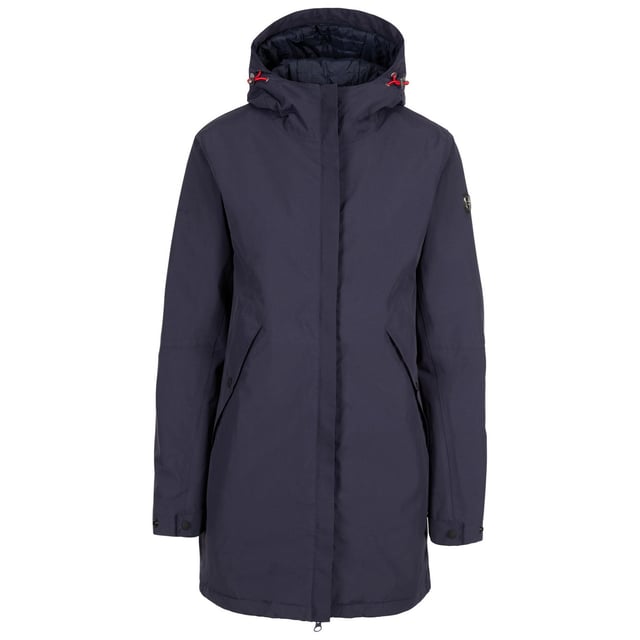 Trespass Womens Ladies Overcast TP75 Waterproof Jacket Navy
