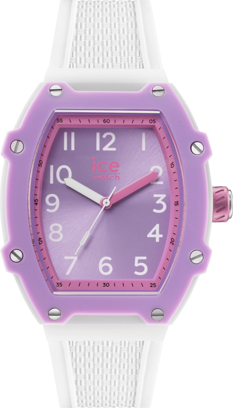 This Ice Watch Ice Boliday - Kids Princess Analogue Watch for Girls is the perfect timepiece to wear or to gift. It's White  Tonneau case combined with the comfortable White Silicone watch band will ensure you enjoy this stunning timepiece without any compromise. Operated by a high quality Quartz movement and water resistant to 5 bars, your watch will keep ticking. Discover the ICE boliday kids princess plastic. High quality 19 cm length and 19 mm width White Silicone strap with a Buckle Case measurement: 36 X 47 mm,case thickness: 12 mm, case colour: White and dial colour: Purple
