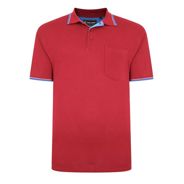 Showcasing the Kam Men's Plus Size Polo Shirt, designed for comfort and style and available in sizes ranging from 2XL to 8XL. Made entirely of cotton, this shirt is breathable and cosy enough to wear all day. Because of its versatility, the traditional polo design works well in both casual and smart-casual environments. Larger body types will find a comfortable fit thanks to its big and tall size. The Kam Men's Plus Size Polo Shirt, which strikes the perfect mix of comfort and style, will elevate your wardrobe.