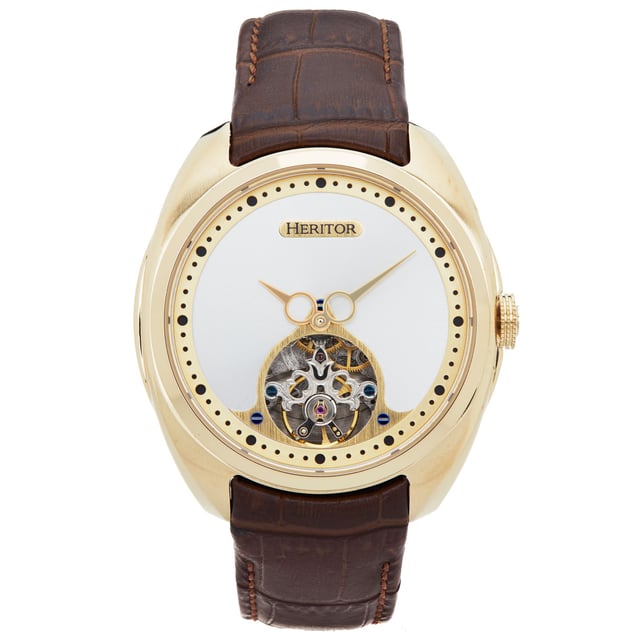 316L roestvrijstalen behuizing van chirurgische kwaliteit; Jeweled M2701-1A automatisch uurwerk; Juweellagers: 22 juwelen; 41 uur gangreserve; Slagen per uur (BPH): 21600/uur; Saffier-gecoat mineraal kristal; Semi-skelet wijzerplaat; Observatiekast terug naar bezichtiging Uurwerk; Echt lederen band; Logo-gegraveerde roestvrijstalen sluiting; 46 mm doorsnee; 5 ATM waterbestendigheid;