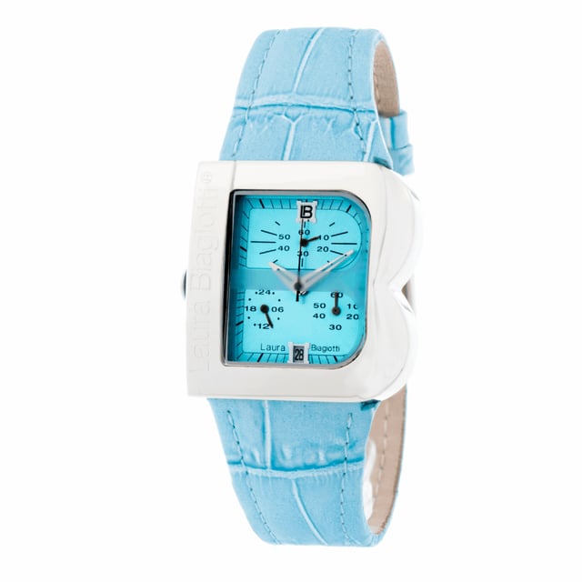 Laura Biagiotti LB0002L-04 - Herrenuhr Quarz aus Edelstahl• Material: Edelstahl• Glas: Mineral• Armband: Leder• Farbe: Silber• Wasserbeständigkeit: 0 m (0 ATM)• Gehäusegröße: 33 mm