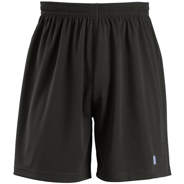 Elastischer Bund mit Kordel. Verstärker Beinabschluss. Logo am linken Bein. Material 100% Polyester. Stärke 140 gsm. Größe (Bund) S (76 cm), M (81 cm), L (86 cm), XL (91 cm), 2XL (96 cm).