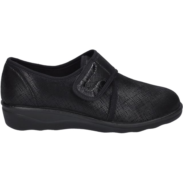 La práctica cremallera sirve para una sujeción firme en el zapato. El método de fabricación Strobel permite una sensación, como las zapatillas de deporte. El ancho H es ideal para los pies fuertes. En casa, la zapatillas es.