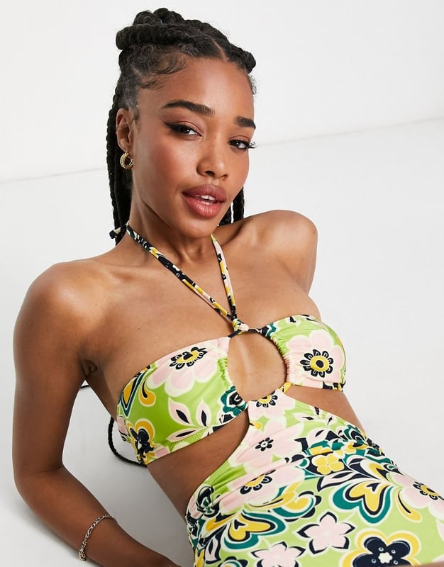Topshop shop tall swimsuit