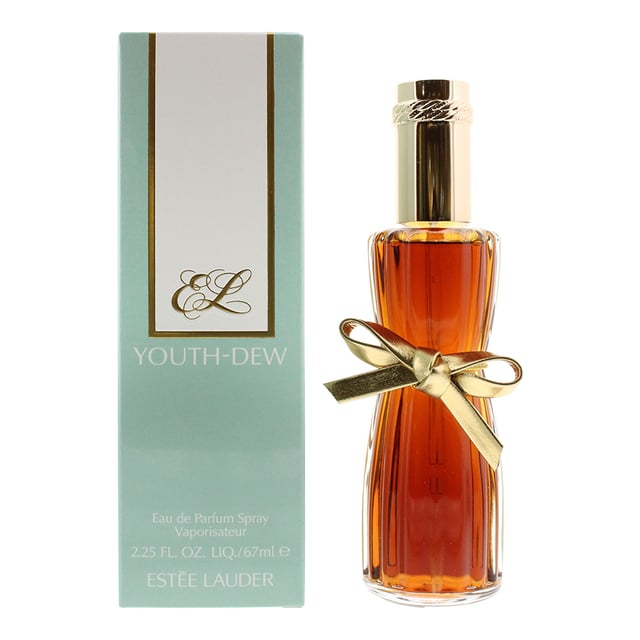 Estee Lauder design house launched Youth Dew in 1953 as an oriental spicy fragrance for women. Youth Dew notes consist of aldehydes orange spices peach bergamot cinnamon cassia orchid jasmine cloves ylangylang rose tolu balsam peru balsam amber patchouli musk vanilla oakmoss vetiver and incense.