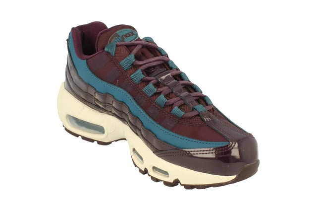 Nike Womens Air Max 95 Se PRM Ah8697   - Port Wine Space Blue 600