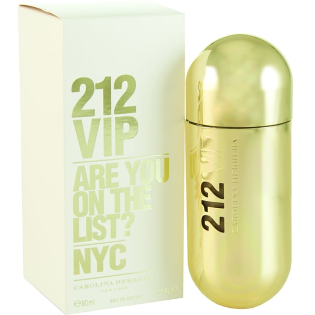 Carolina Herrera design house launched 212 VIP in 2010 as a oriental vanilla scent for women. 212 VIP notes consist of Rum Passionfruit Musk Gardenia Tonka Bean and Vanilla.