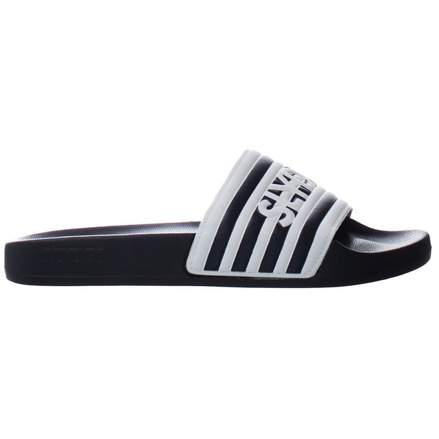 Mens navy sliders hotsell