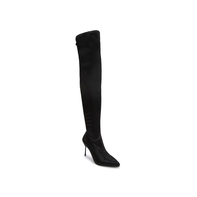 Black and gold over the shop knee boots