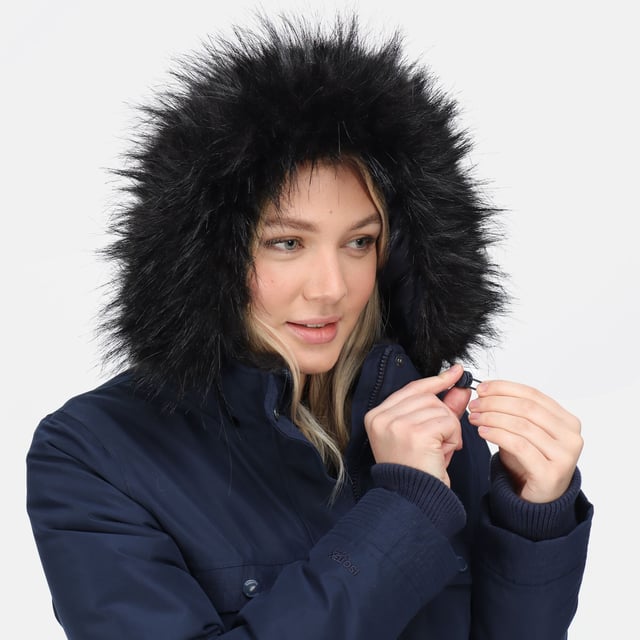 Regatta Womens/Ladies Samiyah Waterproof Insulated Parka (Navy)