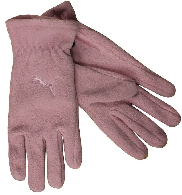 Puma Fundamentals Fleece Womens Adults Winter Gloves Pink 040861 04 UW