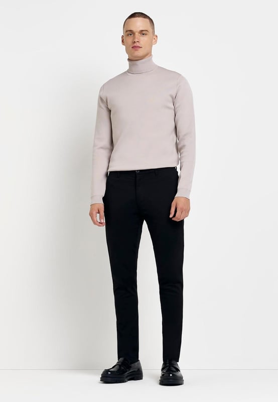 River island mens roll neck jumper online