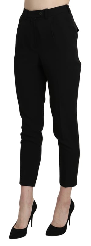Brand: Bencivenga
  Condition: New with tags
  Style: High waist skinny cropped
  Color: Black
  Material: Cotton
  Closure: Zipper
  Logo details
  Made in Italy
Material: Cotton