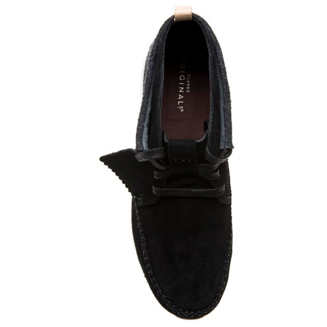 Men s Clarks Originals Tor Track Mid Boots in Black