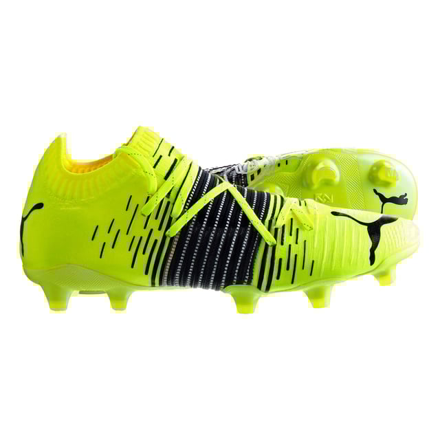 Puma Future Z 1.1 FG AG Yellow Mens Football Boots