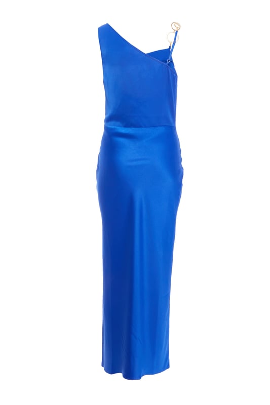 - Satin finish - Chain strap - Cowl neckline - Model height: 5' 9" - Model wears uk 8 / us 4 / eur 36 - Always check the care wash label - Cool hand wash with mild detergent