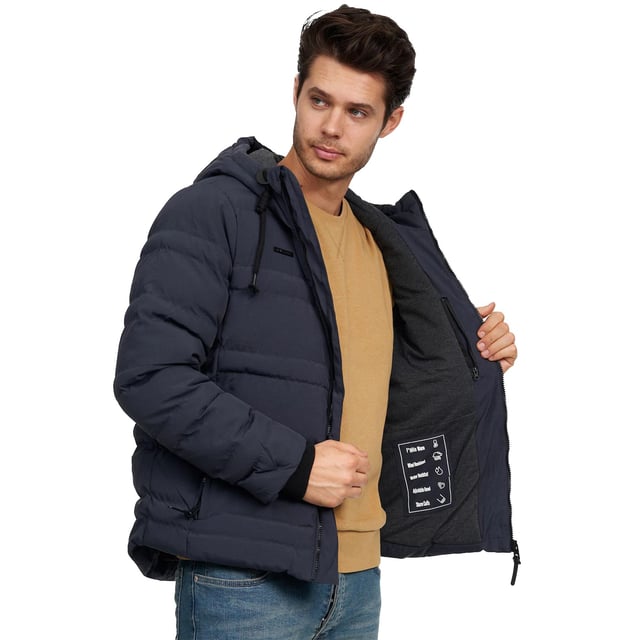 This winter, make sure you are protected with our stylish Men’s Hooded Coat. You can rely on this jacket to keep you warm even at extreme levels of cold. Besides offering extra protection from external weather elements, the full-zip design hooded coat ensures that the wearer is completely enclosed. It is chic, modern, and durable, made of quality materials. There is the perfect fit and styled jacket that protects you in the chilly season to make you comfortable and warm during the period with the warm fit.