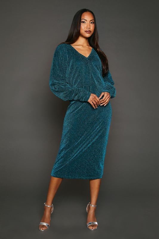 Jersey batwing dress clearance