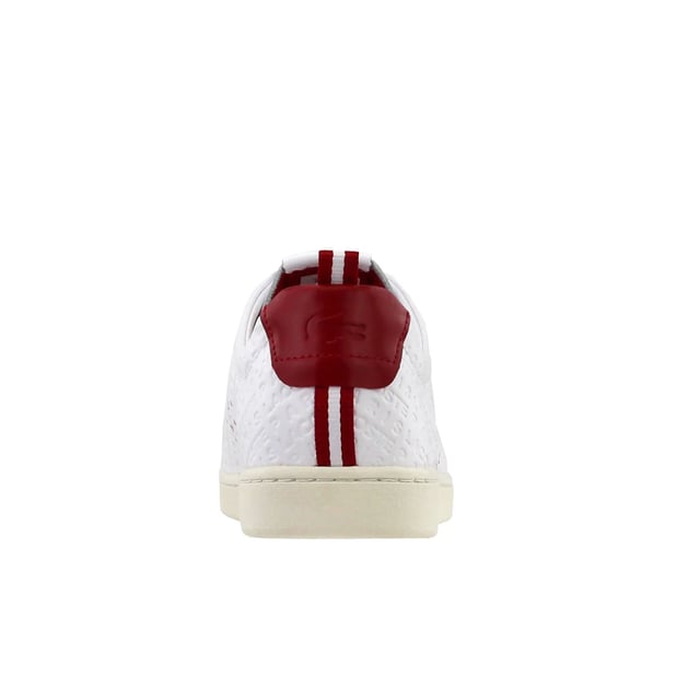 Lacoste Carnaby Evo 119 9 entrenadores blancos para hombres Lacoste Carnaby Evo 119 9 Entrena de hombre de cuero suave de encaje 737SMA0014 286