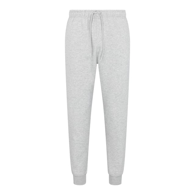 Stay cosy and stylish with this Jordan Fleece Tracksuit Set, combining a classic hoodie and joggers for all-day comfort. Crafted from soft brushed-back fleece, this set is smooth on the outside and plush on the inside, providing warmth and a premium feel. Perfect for casual wear or lounging, this tracksuit delivers timeless style with its simple design and iconic Jumpman logo. The hoodie features an adjustable hood and a spacious front pocket for convenience, while the joggers include an elastic waistband with a drawcord for a personalised fit and side pockets for small-item storage. The embroidered Jumpman logo adds a signature finish to both pieces, making this set a standout addition to your wardrobe. 
Key Features:
Material: 80% cotton/20% polyester fleece for warmth and comfort. 
Hoodie Design: Brushed-back fleece with a front pocket for practicality and embroidered Jumpman logo. 
Jogger Design: Elastic waistband with adjustable drawcord, side pockets, and embroidered Jumpman logo. 
Comfort: Soft fleece fabric with a smooth exterior and plush interior for all-day wear. 
Care Instructions: Machine washable for easy maintenance. 
Colour: Carbon Heather/White 
Style Code (Hoodie): FJ7774-091 
Style Code (Joggers): FJ7779-091 
This tracksuit combines iconic Jordan style with everyday functionality, making it perfect for any occasion.