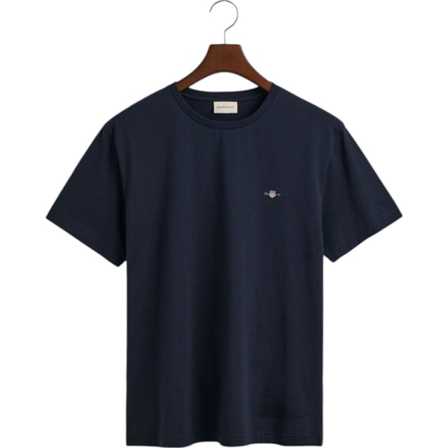 Featuring a small-scale shield graphic embroidered at the chest, this T-shirt is crafted from cotton with a fine rib at the neckline for ultimate comfort.