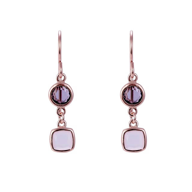 This Orphelia Drop Earrings in Rose is made of the highest quality allergy free 925 Sterling Silver. The Orphelia 'Fawn' Women's 925 Sterling Silver Drop Earrings - Rose ZO-7410 comes delivered in a beautiful gift box and has a two year warranty - the perfect gift to spoil yourself or a loved one.
