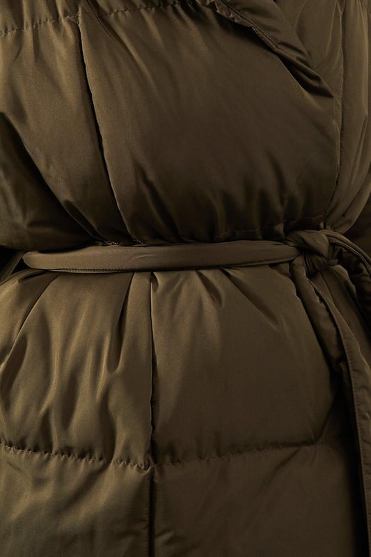 Hooded Longline Padded Coat