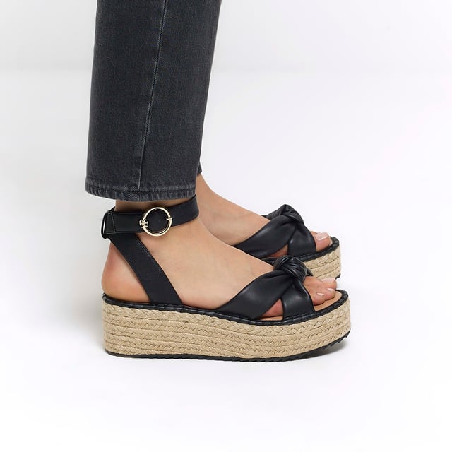 River island espadrille flatform on sale