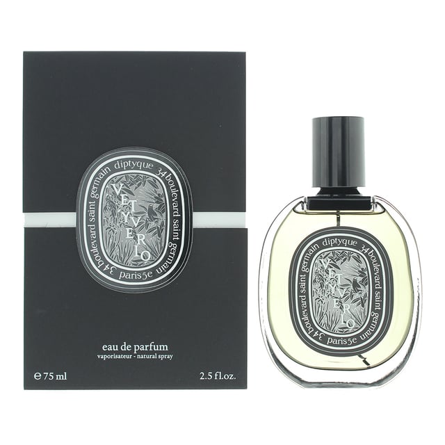 Vetyverio Eau de Parfum, launched in 2017, is a Floral Woody Musk fragrance for both men and women by Diptyque. Perfect for most of the year, this fragrance can be worn during the day and was created by Olivier Pescheux. Top notes of this fragrance are Mandarin Orange and Grapefruit. The middle note of this fragrance is Turkish Rose with base notes of Vetiver, Patchouli and Haitian Vetiver.