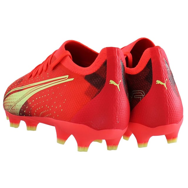 Puma red boots shop