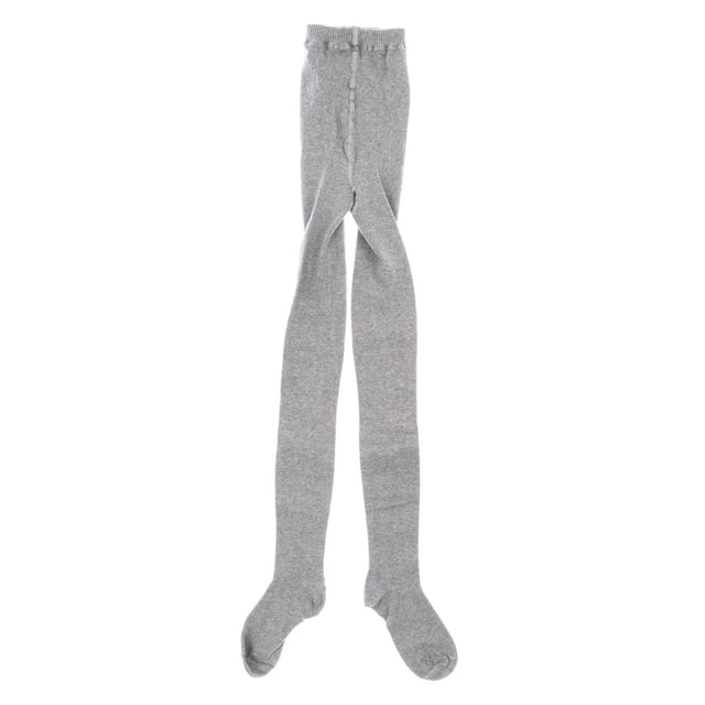 Child Leotard, Marie Claire. 
 Gray. 
 Single jersey cotton fabrics warm Lycra fiber. 
 Thick tights. 
 Does balls. 
 Comfortable and adaptable waistband. 

 Composition: 
 - 18% Polyamide. 
 - 80% Cotton. 
 - 2% Spandex. 

 Care: 
 - Hand wash. 
 - Do not bleach. 
 - Do not tumble dry. 
 - Do not iron. 
 - Do not dry clean. 

 Composition: 80% Cotton, 18% Polyimide, 2% Elastane
 Care:
- Handwash.
 - Do not use bleach.
 - Do not use dryer.
 - Do not iron.
 - Do not dry clean.
