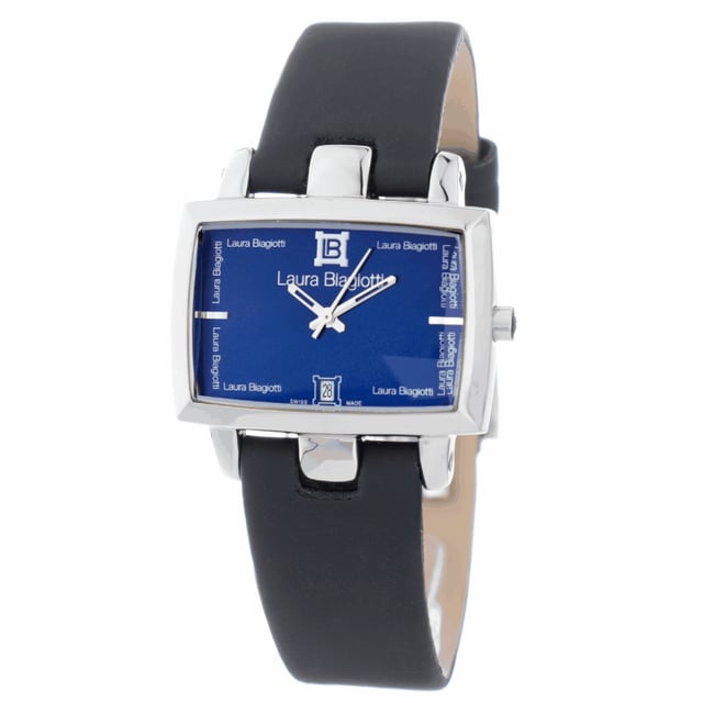 Laura Biagiotti Dameshorloge Kwarts Zilver• Materiaal kastdeksel: Roestvrij staal• Soort glas: Mineraal• Materiaal Band: Leer• Kleur kast: Zilver• Waterdichtheid: 0 m (0 ATM)• Diameter: 36 mm