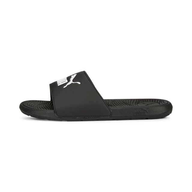 PRODUCT STORY: Meet your future favourites – lightweight slides with a padded synthetic leather strap that puts the PUMA logo front and centre. They’re perfect for a summer’s day at the beach, or hanging out at home all year round. DETAILS: Synthetic upper; IMEVA midsole; IMEVA outsole; PUMA No. 1 Logo on the upper; PUMA Youth: Recommended for youth between 8 and 16 years.