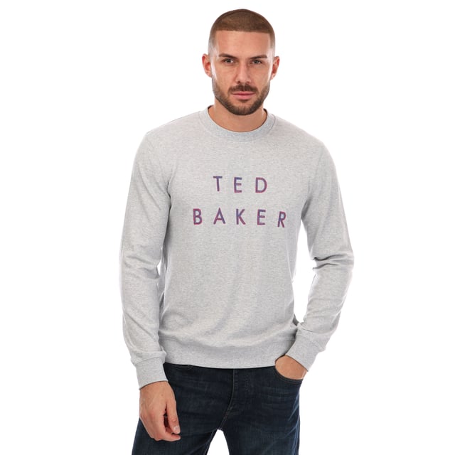 Ted Baker Sonics Mens Grey Sweater