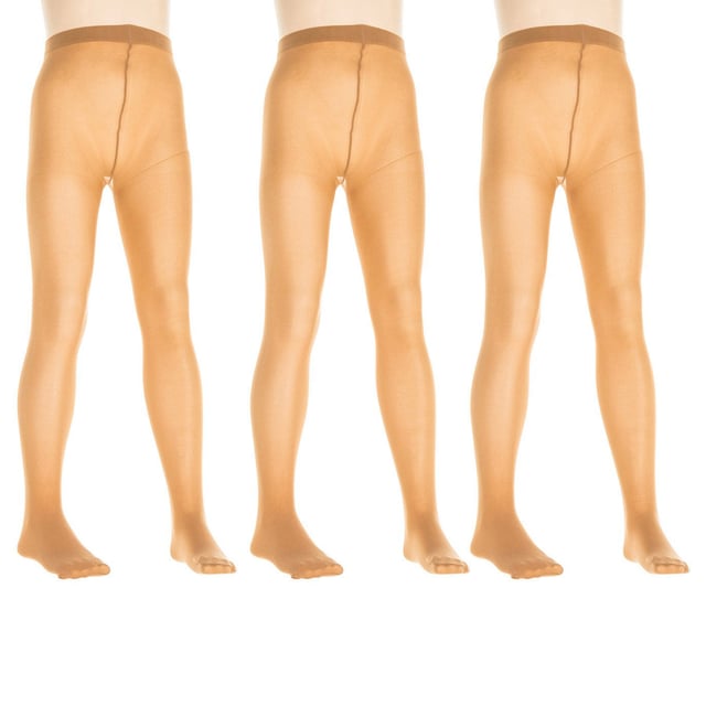 3er-Pack Strumpfhosen 40 Denier.
 Verstärkte Spitze und Unterseite.
 Bequem und widerstandsfähig.
 Komposition: 100 % Polyamid
 Pflege:
- Handwäsche.
 - Benutzen Sie keine Bleiche.
 - Benutzen Sie keinen Trockner.
 - Kein Bügeln.
 - Reinige chemisch nicht.