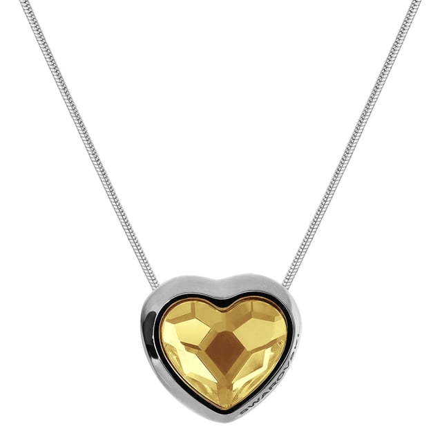Collar Heart EXCLUSIVE EDITION con cristales de Swarovski dorado plateado• colección: Heart• material: cristales de Swarovski, metal rodiado plateado• dimensiones: 13x14 mm• color: dorado• longitud del collar: 42 cm• tipo de cierre: mosqueton