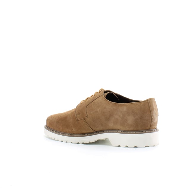 Ben Sherman Marcus Lace-Up Beige Suede Leather Mens Shoes BEN3211 019