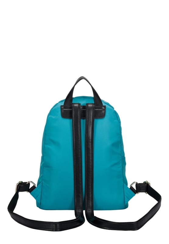 This backpack from the Ama collection use lightweight materials for a practical and stylish look. The functional shape is met with simple design features, like the signature gold logo debossed, along with flashes of gold hardware and leather trims. Inside reveals the branded lining and a spacious interior with a large slip pocket and smaller slip and zip pockets for valuable items. The Sand and Khaki version have a padded laptop pocket, ideal size for a 13 inch laptop. Features: , Nylon with leather trims, Smith & Canova gold debossed logo on leather badge, Zip round opening, Front zip pocket, Gold metal zip pulls, Gold metal hardware, Nylon and leather grab handle, Nylon and leather adjustable backpack straps, Smith and Canova branded lining, Internal slip pocket, Inner slip and zip pockets