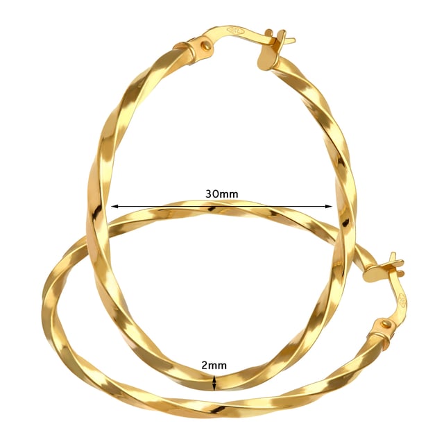 9K (375) geel goud: 1,2 gram