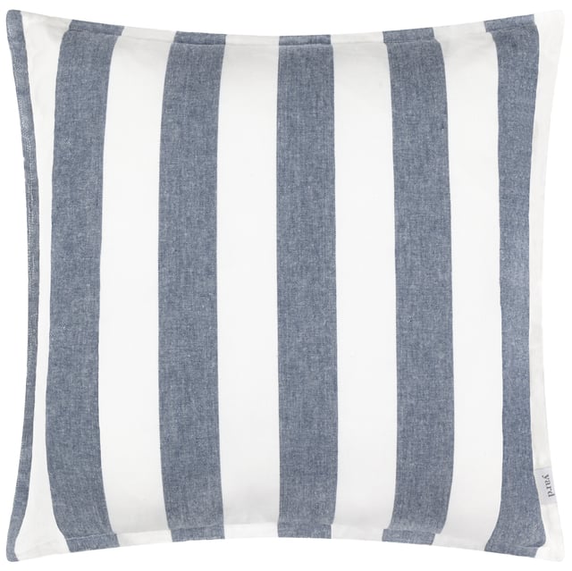 Elevate any outdoor space with the Hayle Cotton Outdoor Cushion, designed for both comfort and style. Crafted from soft-touch material treated for outdoor use, this cushion effortlessly blends durability with style. Its reversible striped design, featuring broad lines on one side and narrower ones on the other, allows for seamless transformations of outdoor settings. The water-resistant properties ensure resilience through every season, offering functionality without compromising aesthetics. Perfect for those seeking timeless, natural materials that enhance the ambiance of outdoor environments.