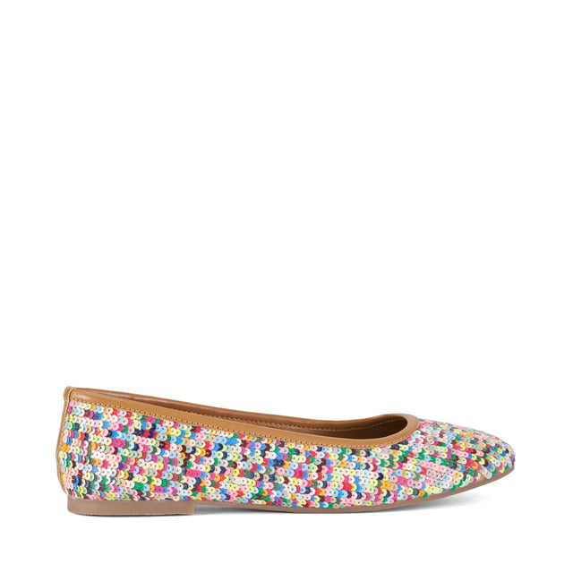 Sequin Ballet Flats