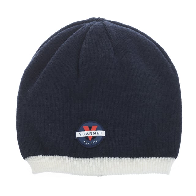 Gorro de punto de la marca Vuarnet.
Gorro con tacto muy agradable.
Logo de la marca en el frontal.
 Composición: 100% Acrílico
 Cuidados:
Lavar a temperatura máxima 30º.
Secadora a temperatura baja.
Planchar a temperatura baja.
No usar lejía.
No lavar en seco.