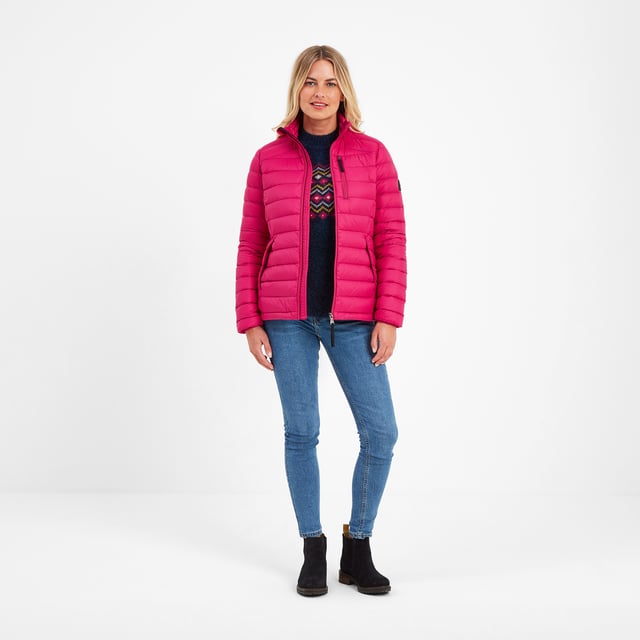 Short wadded packaway jacket online
